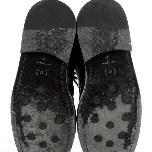 Chanel 2022 Leather Combat Boots - Picture 5 of 5